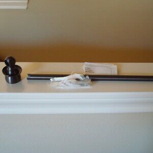 NWOB Bronze Heavy Towel Bar Pfister
